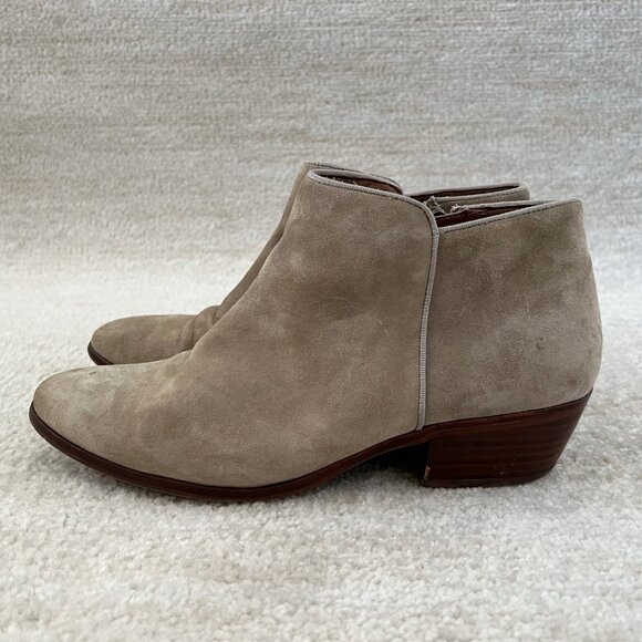 Sam Edelman Petty Suede Booties Ankle Boots 10 - Picture 1 of 11